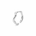 Naya Silver Crossover Ring