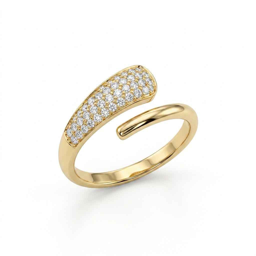 Amara Adjustable Zirconia Ring