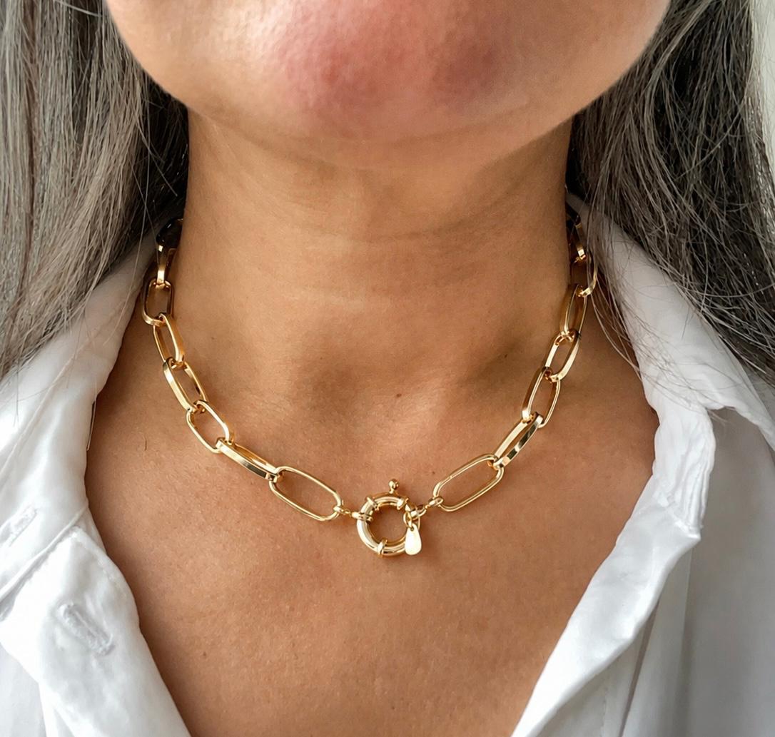 Ava Chain Link Choker