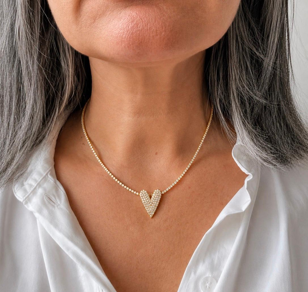 Sorelle Heart Riviera Choker
