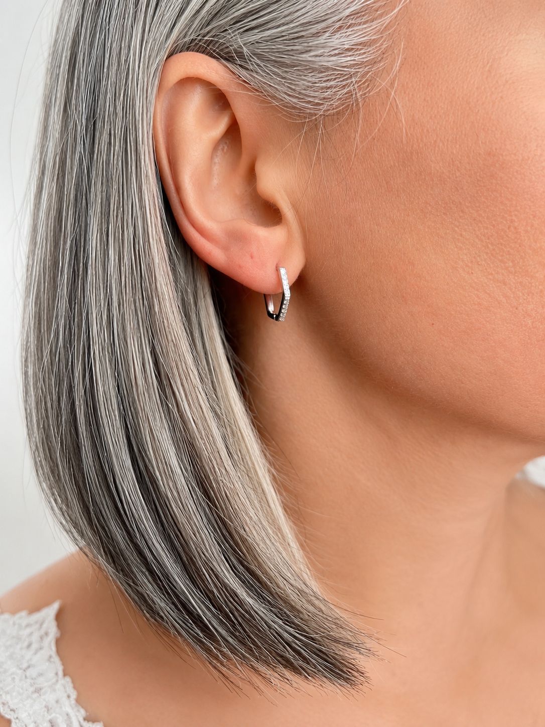 Nova Silver  Hoops