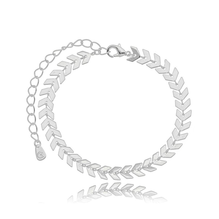 Aria Silver Bracelet by Safira Jewellery