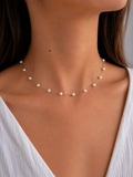 Aurièle Pearl Choker by Safira Jewellery