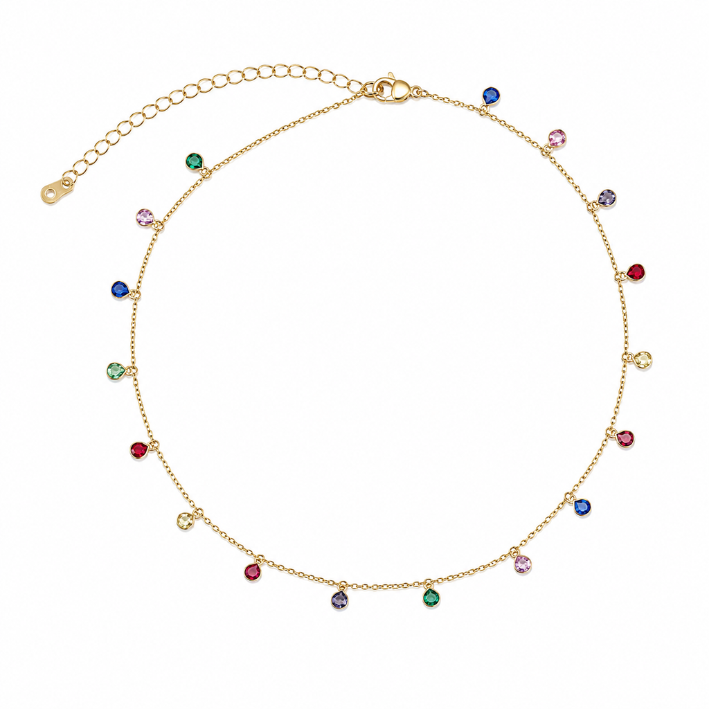 Aurora Charm Choker by Safira Jewellery