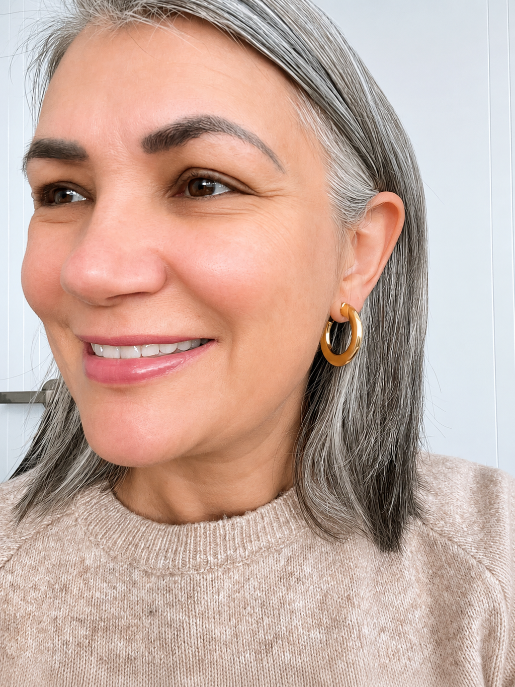 Cleo Hoops by Safira Jewellery