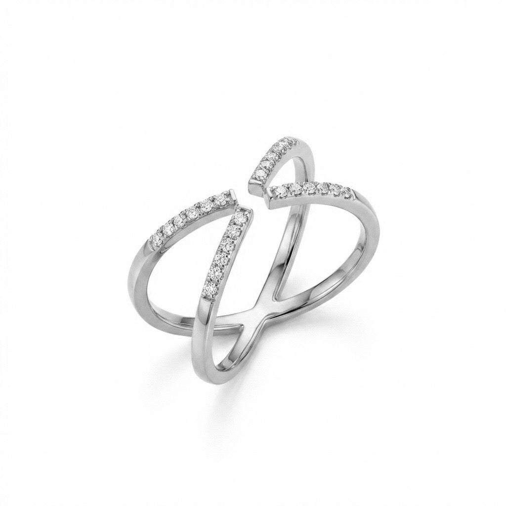 Ivy Silver Ring by Safira Jewellery