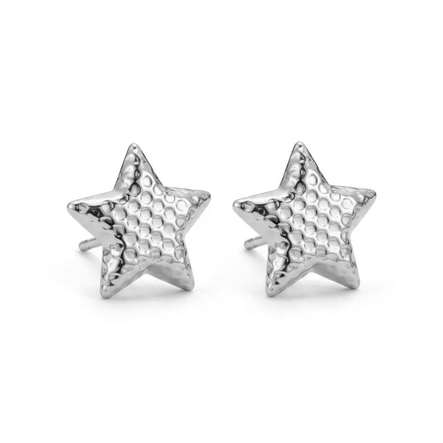 Stella Silver Studs by Safira Jewellery